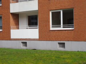 Blick auf den Balkon