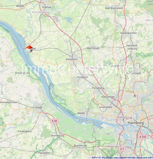 Lage in Schleswig-Holstein