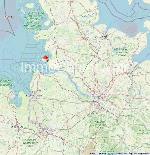 Lage in Schleswig-Holstein