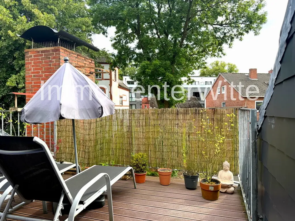 Balkon mit Platz zum Genießen