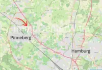 Lage in der Region