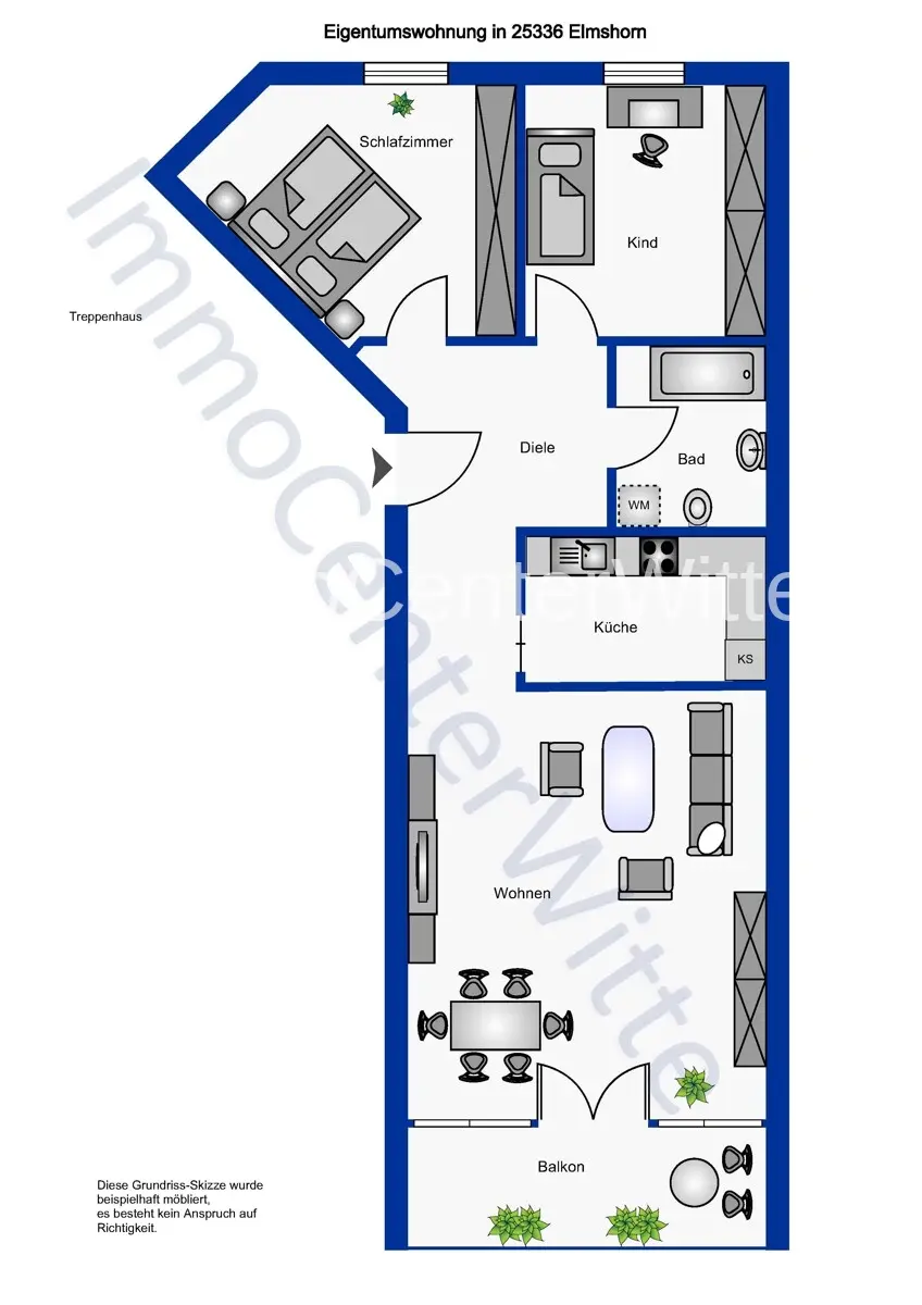 Grundriss schematisch