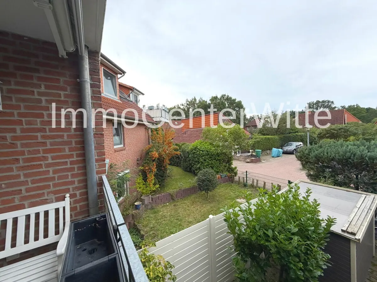 Ausblick vom Balkon
