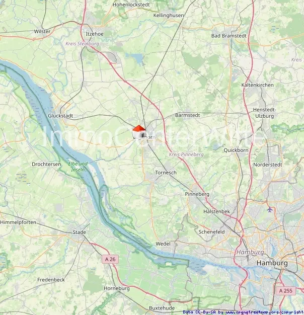 Lage in der Region