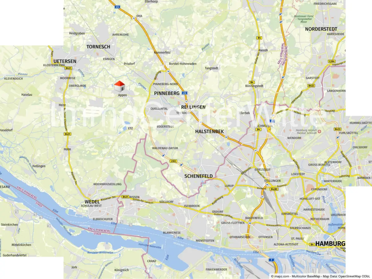 Im Hamburger Umland