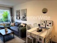 Essbereich im Wohnzimmer