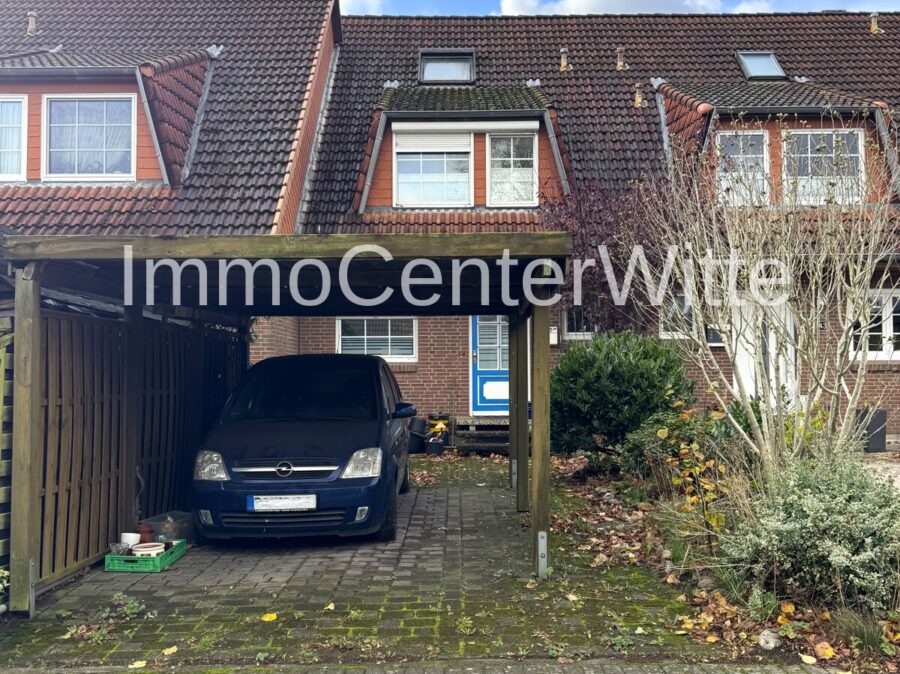 Carport vor der Haustür