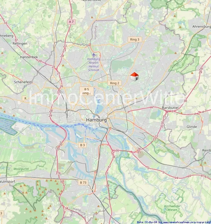 Lage in Hamburg