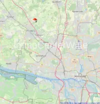 Lage im Umland von Hamburg