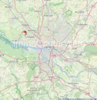Lage im Umland von Hamburg